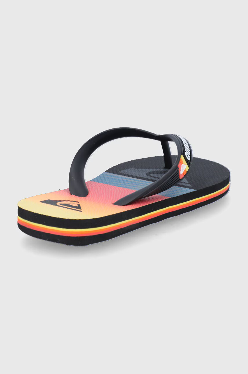 Quiksilver Детски джапанки в черно - Pepit.bg