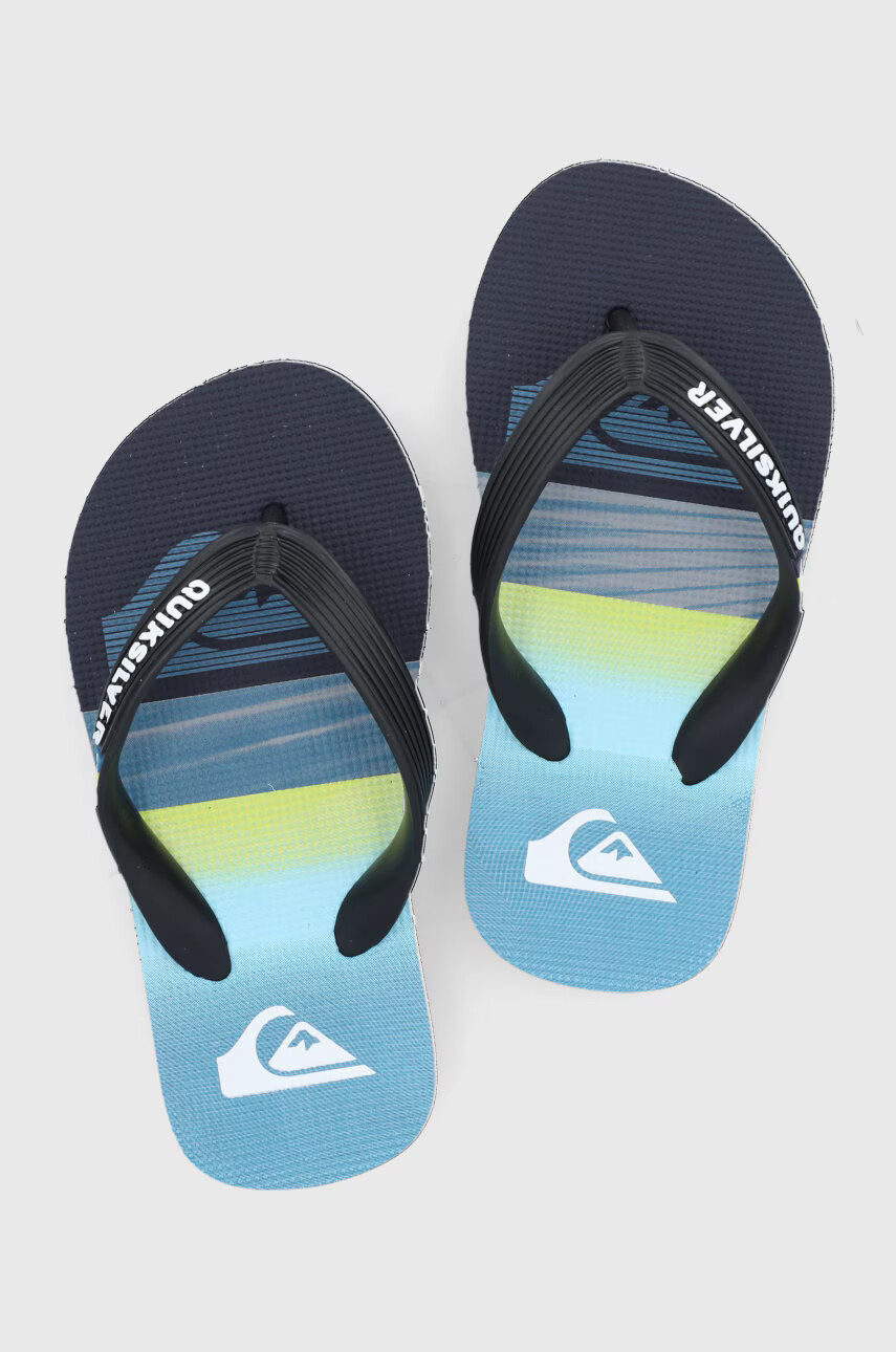 Quiksilver Детски джапанки в черно - Pepit.bg