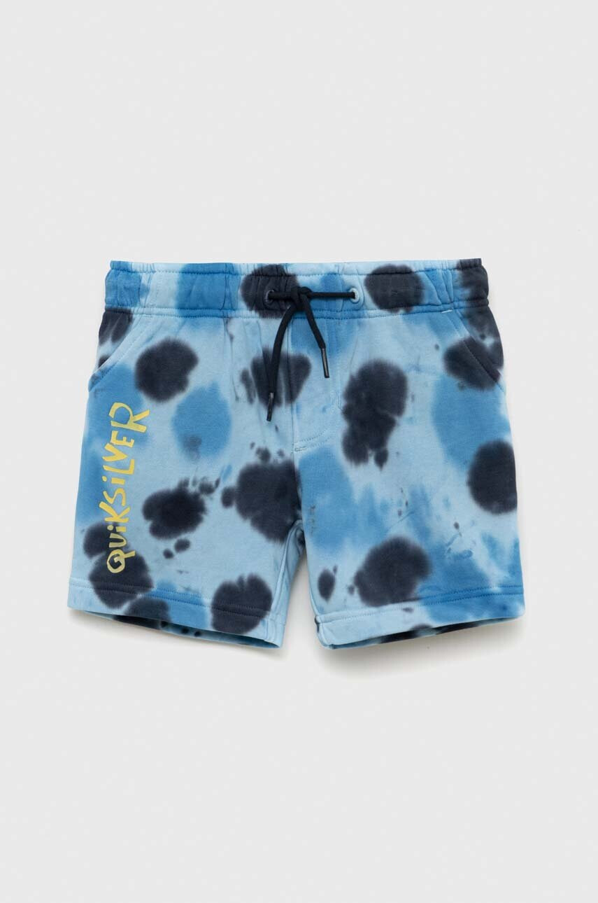 Quiksilver Детски къси панталони в синьо с регулируема талия - Pepit.bg