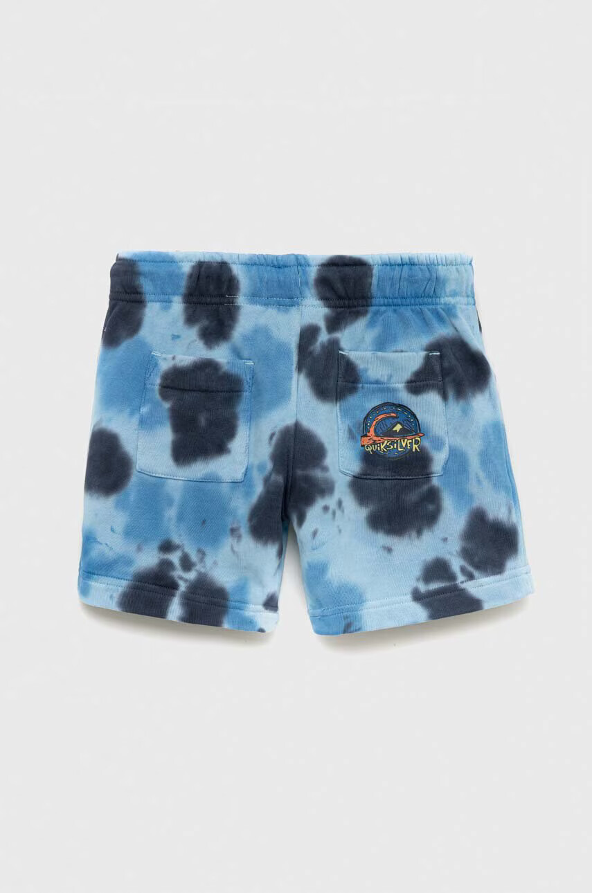 Quiksilver Детски къси панталони в синьо с регулируема талия - Pepit.bg