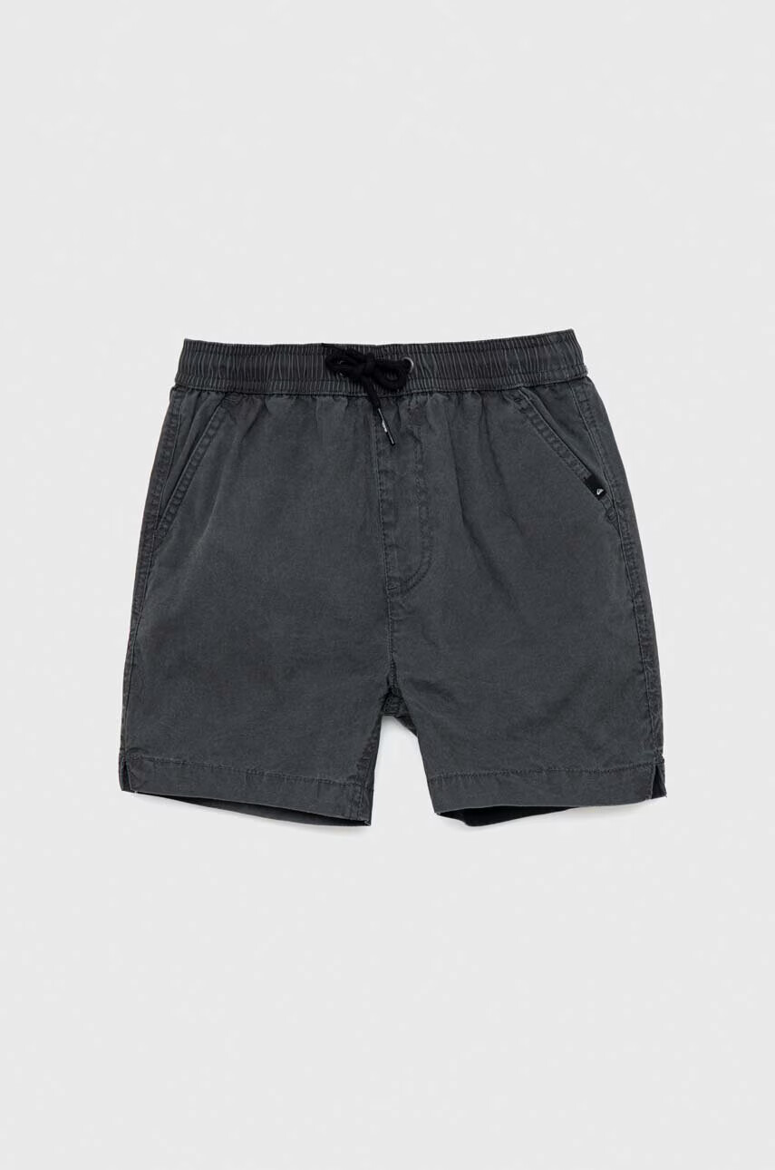 Quiksilver Детски къси панталони в черно с регулируема талия - Pepit.bg