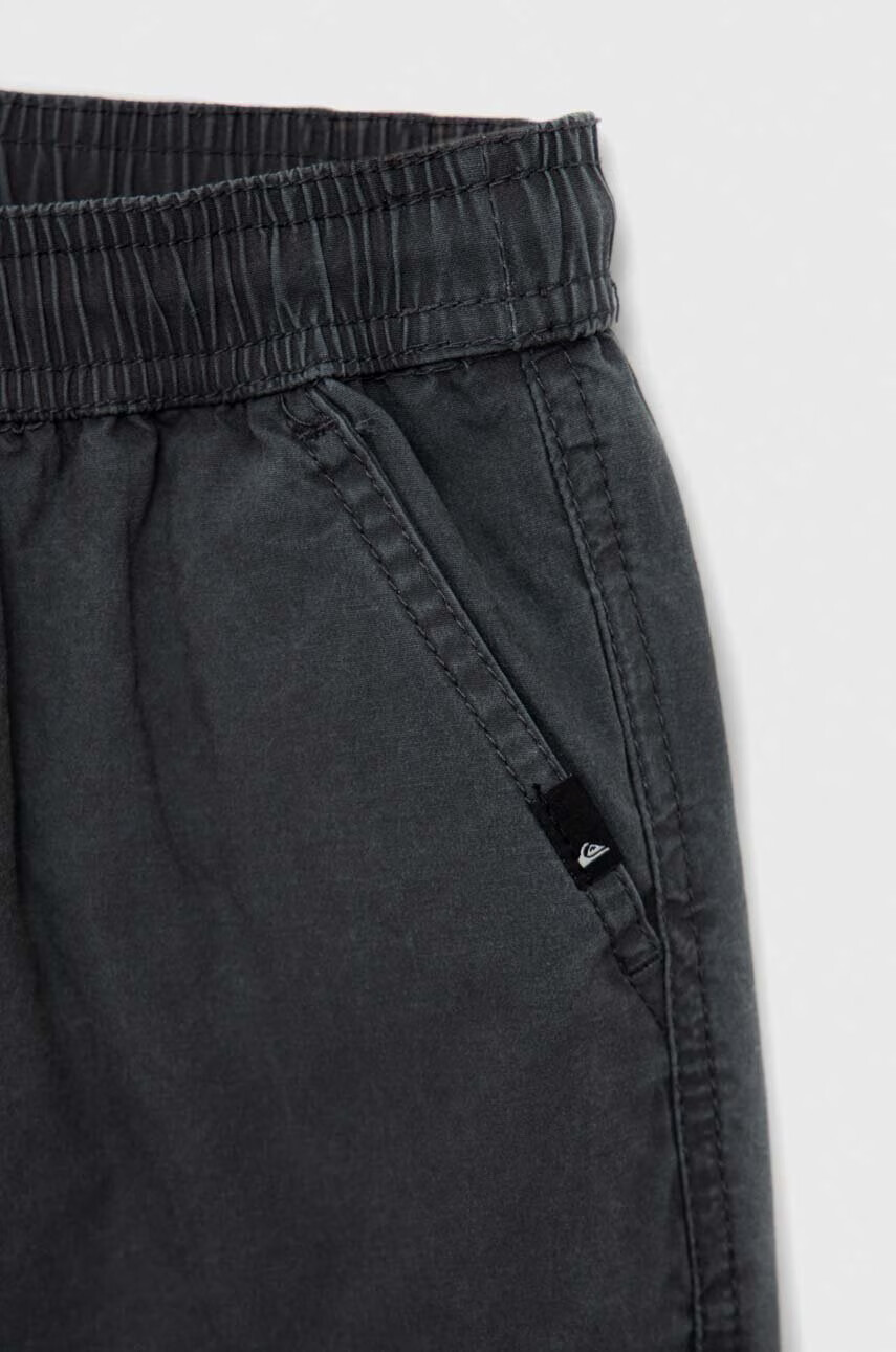 Quiksilver Детски къси панталони в черно с регулируема талия - Pepit.bg