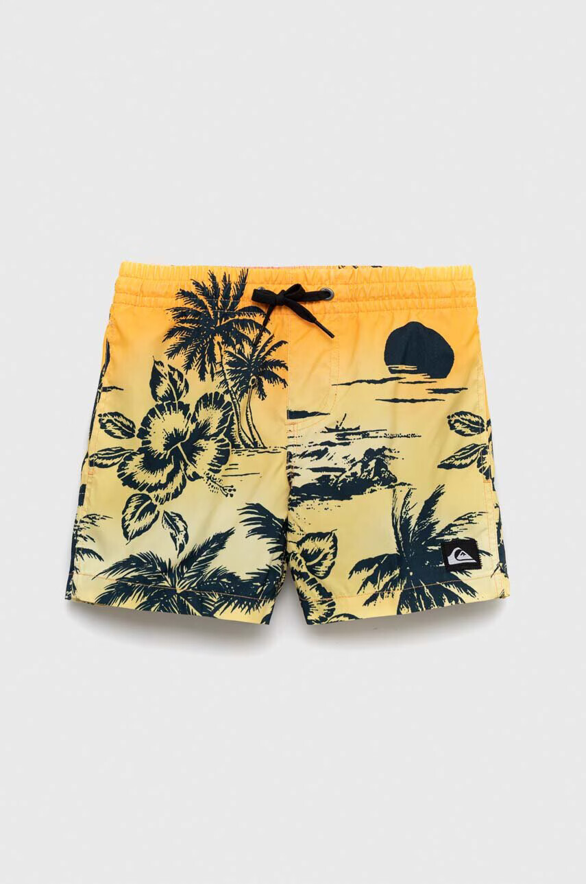 Quiksilver Детски плувни шорти в оранжево - Pepit.bg