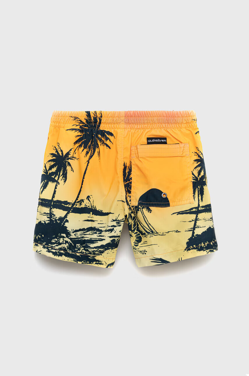 Quiksilver Детски плувни шорти в оранжево - Pepit.bg