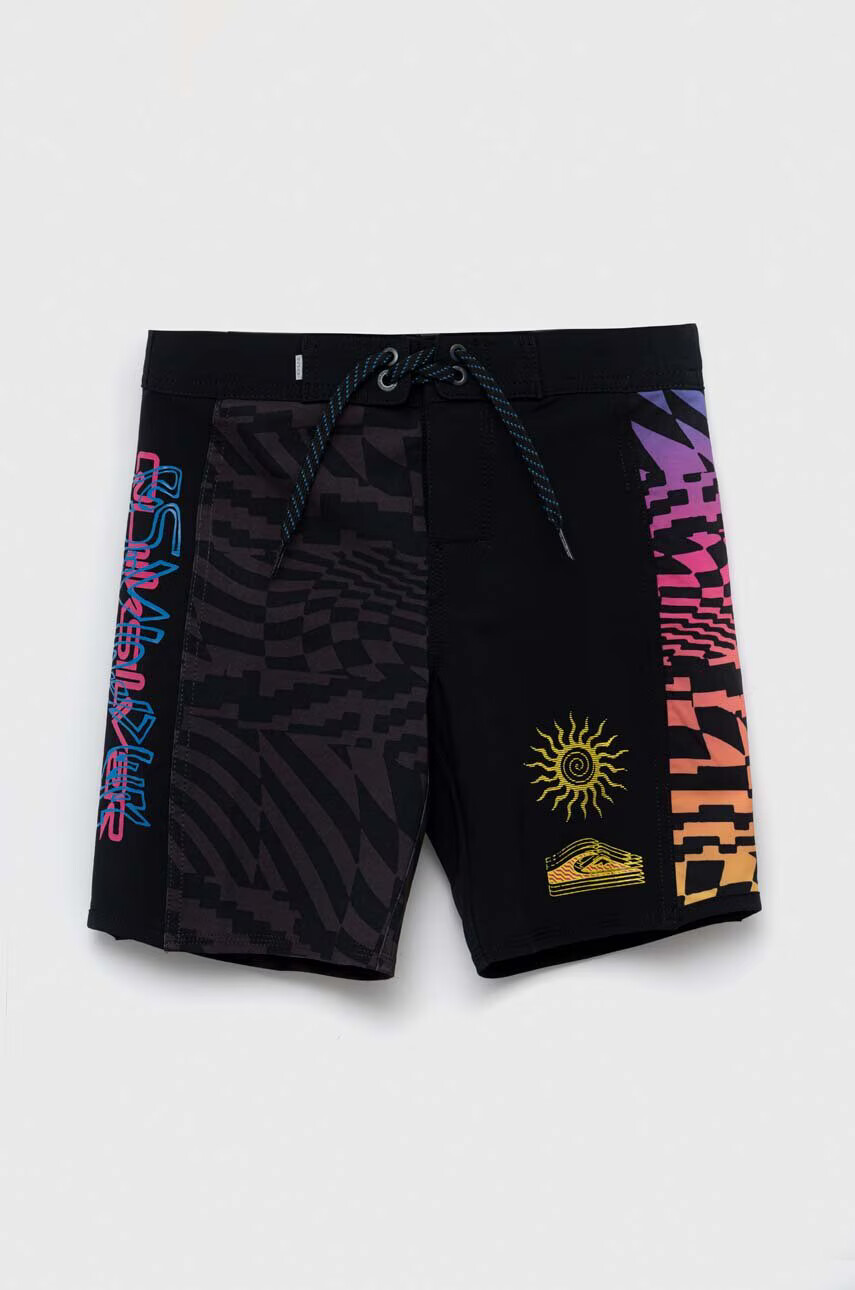 Quiksilver Детски плувни шорти в черно - Pepit.bg