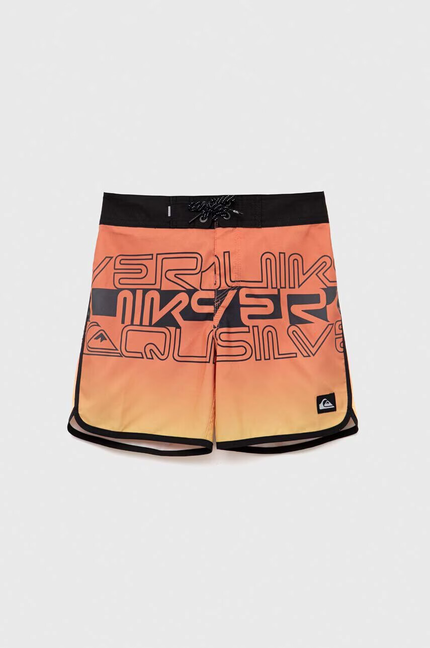 Quiksilver Детски плувни шорти в оранжево - Pepit.bg
