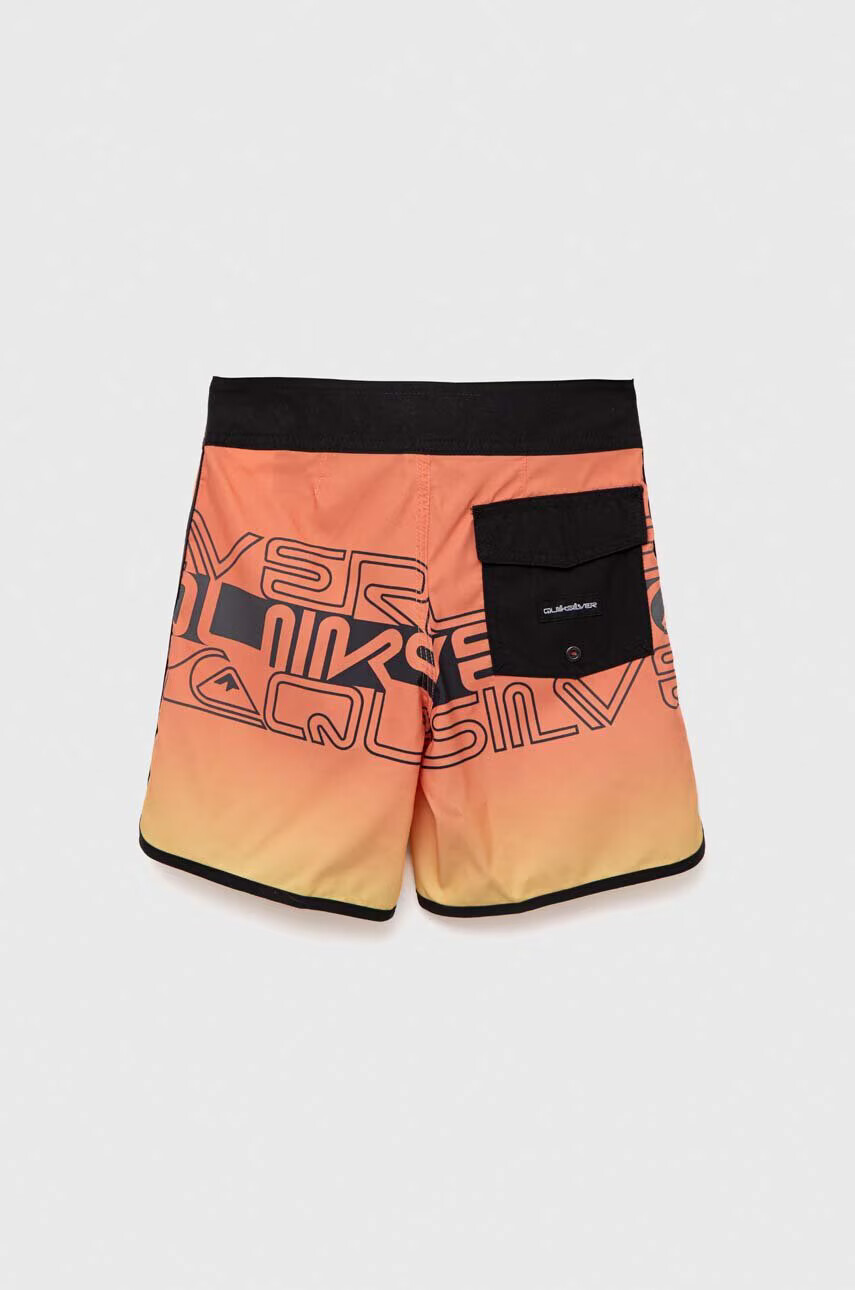 Quiksilver Детски плувни шорти в оранжево - Pepit.bg