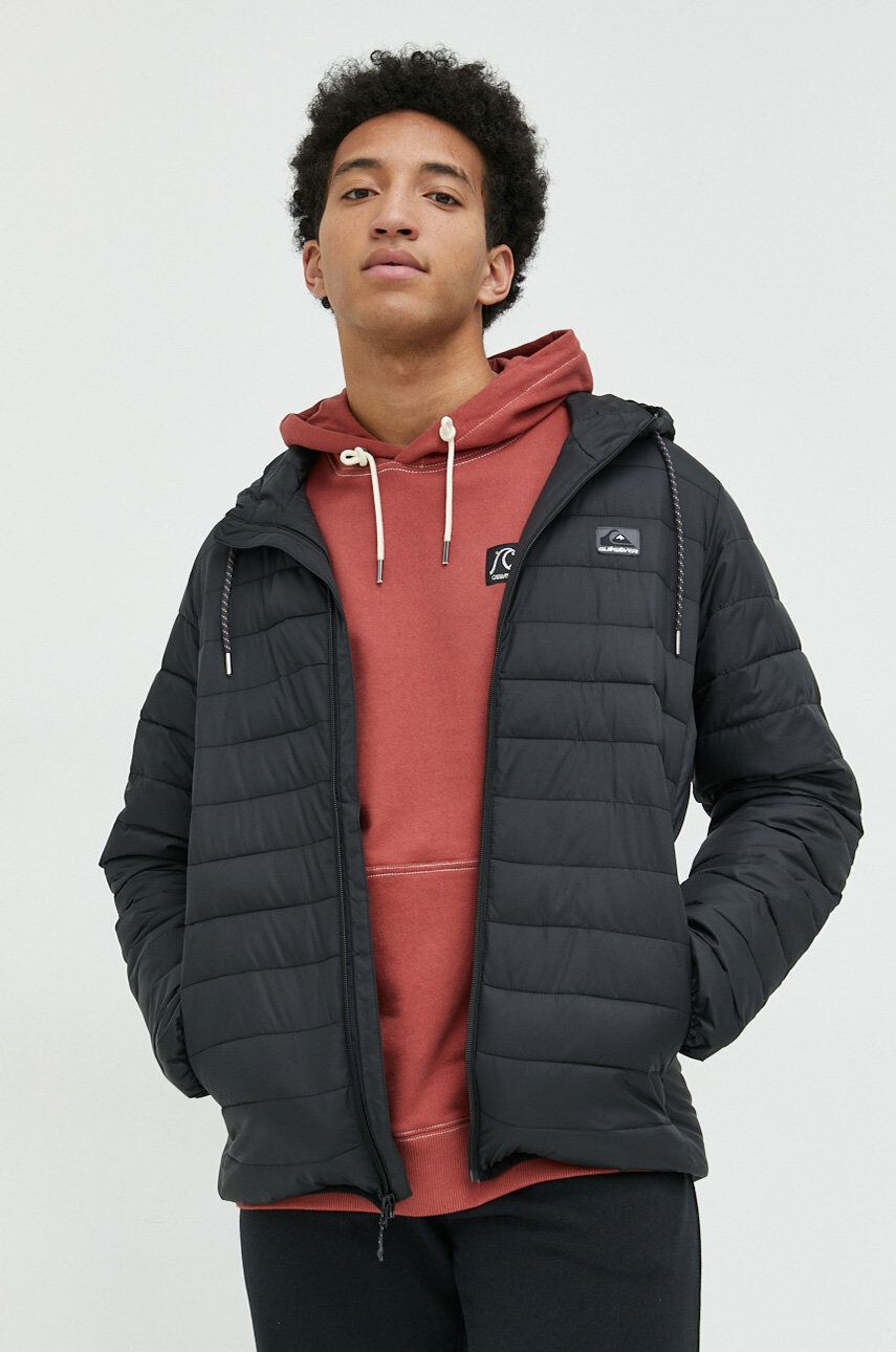 Quiksilver Яке в черно с преходна изолация - Pepit.bg