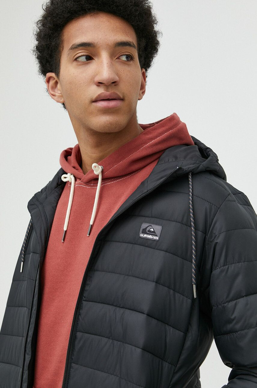 Quiksilver Яке в черно с преходна изолация - Pepit.bg