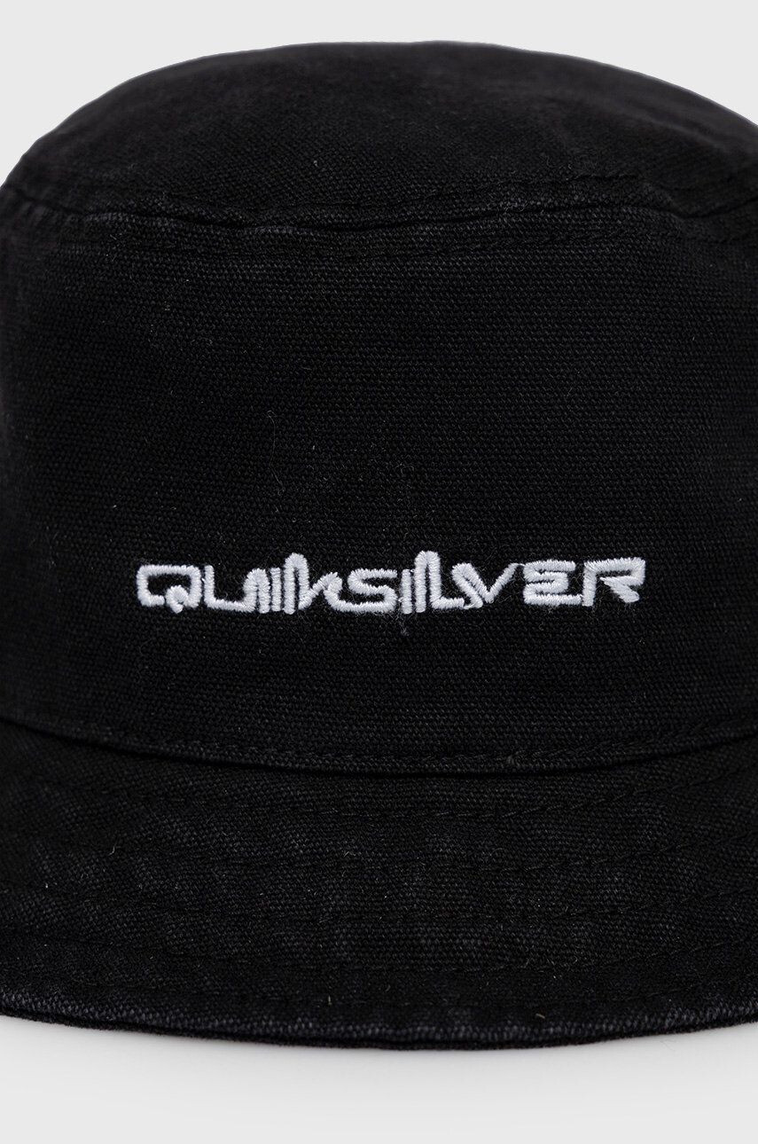 Quiksilver Памучна капела в черно от памук - Pepit.bg