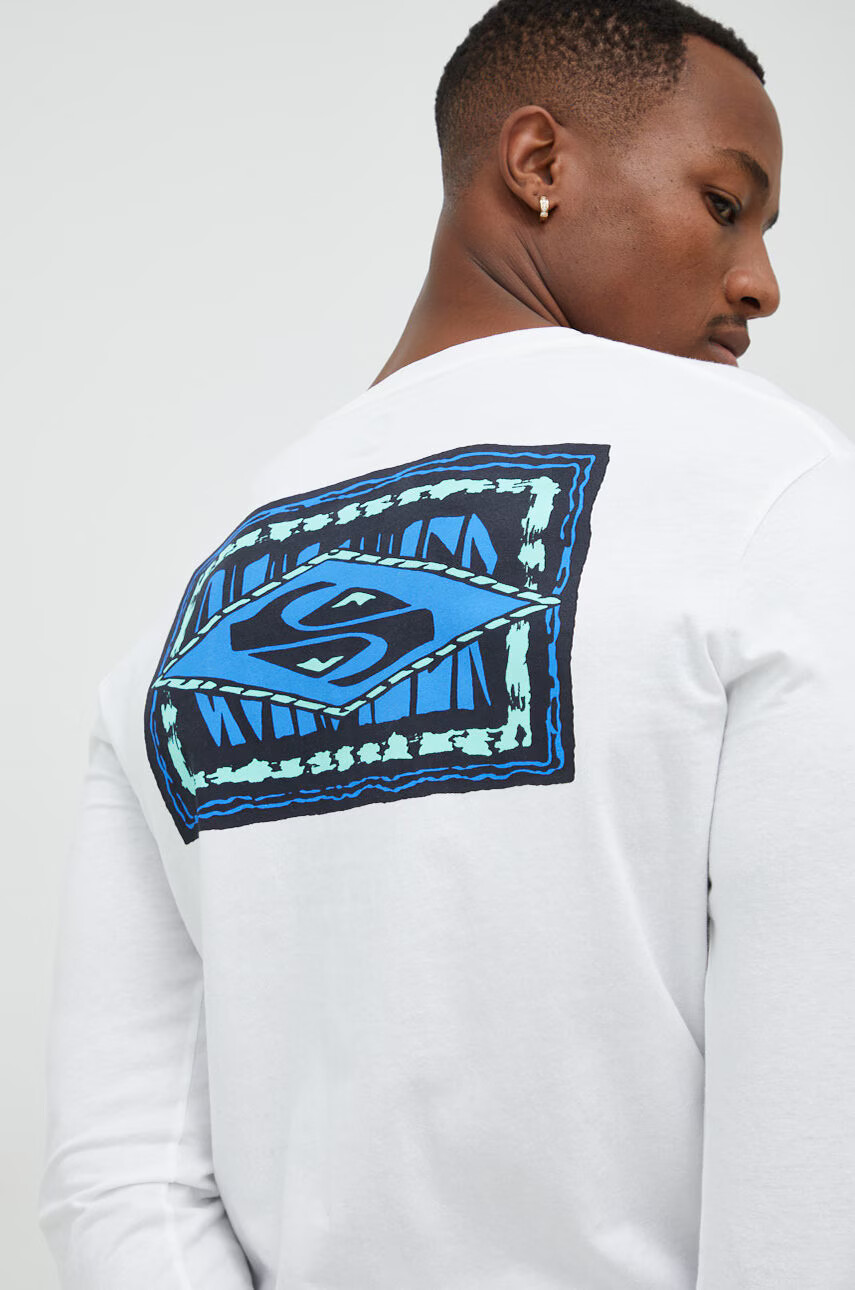Quiksilver Памучна блуза с дълги ръкави - Pepit.bg