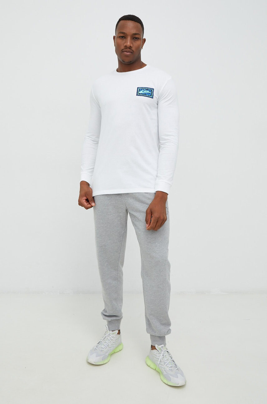 Quiksilver Памучна блуза с дълги ръкави - Pepit.bg