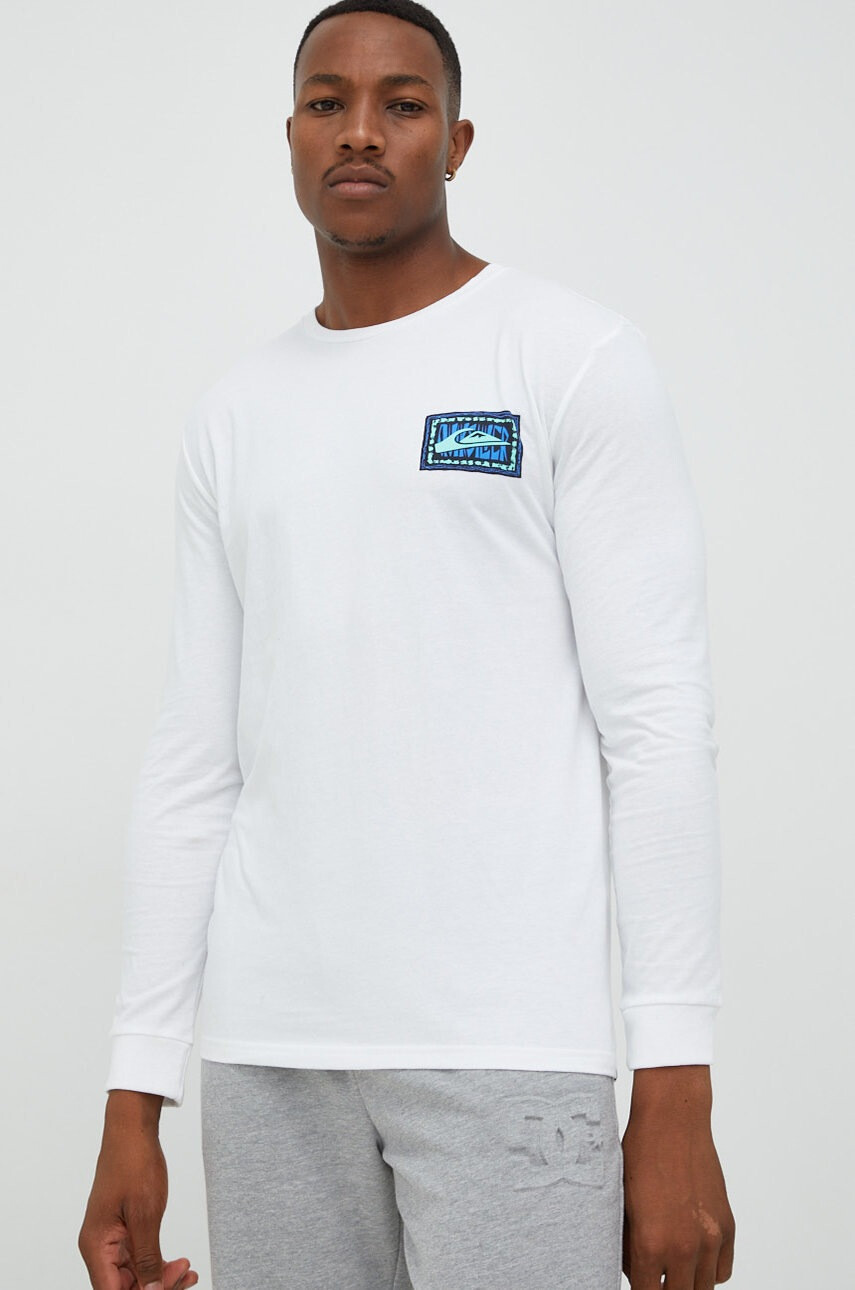 Quiksilver Памучна блуза с дълги ръкави - Pepit.bg