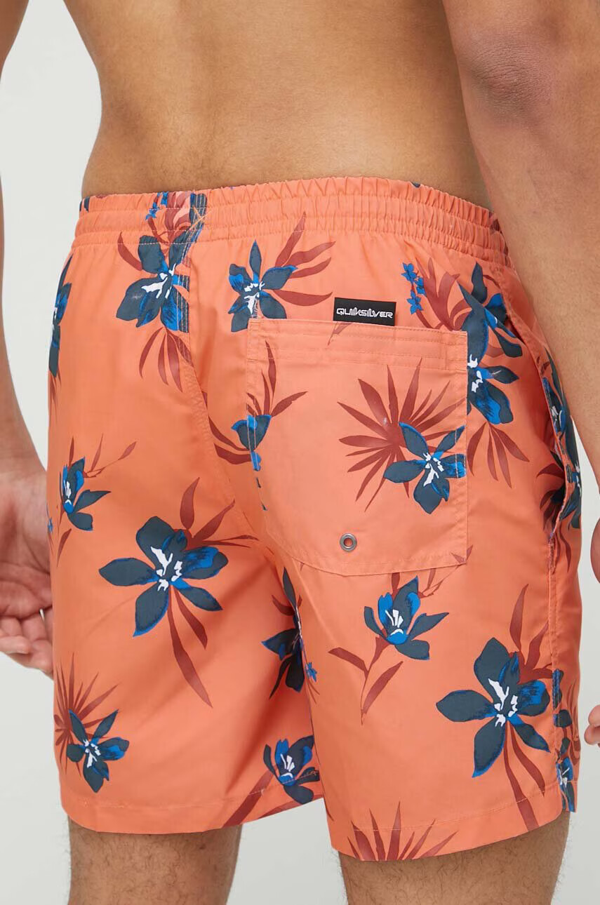 Quiksilver Плувни шорти в оранжево - Pepit.bg