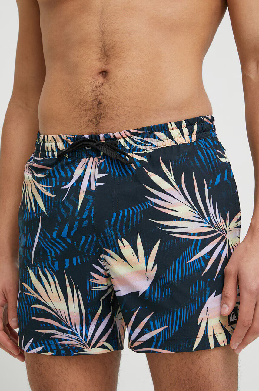 Quiksilver Плувни шорти в черно - Pepit.bg