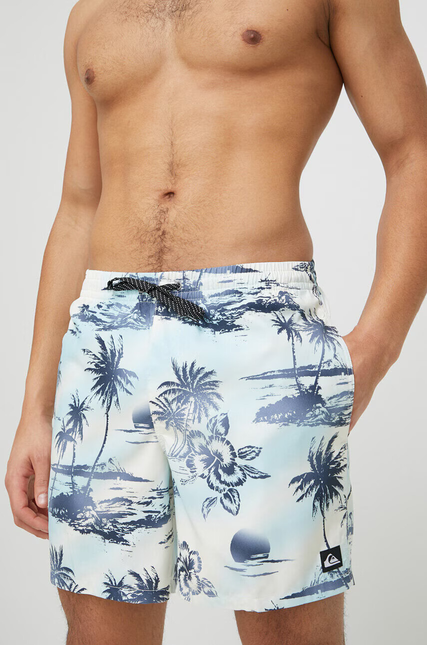 Quiksilver Плувни шорти в зелено - Pepit.bg