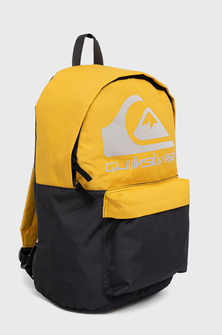 Quiksilver Раница в жълто голям размер с десен - Pepit.bg