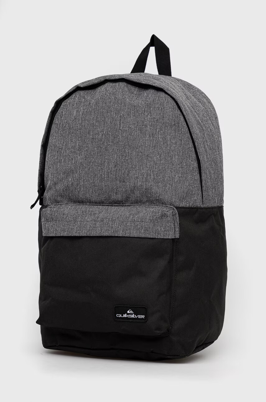 Quiksilver Раница в сиво голям размер с изчистен дизайн - Pepit.bg