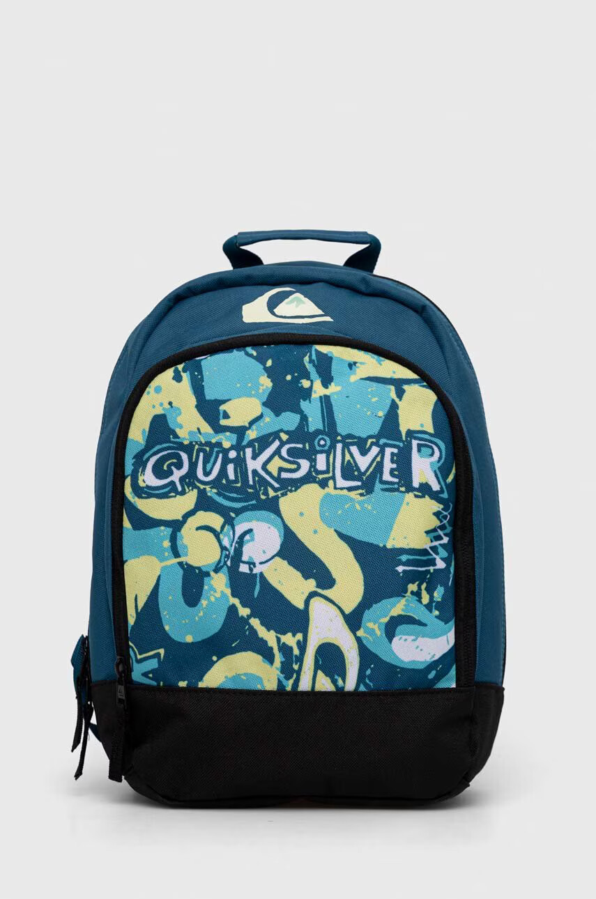 Quiksilver Раница в синьо малък размер с десен - Pepit.bg