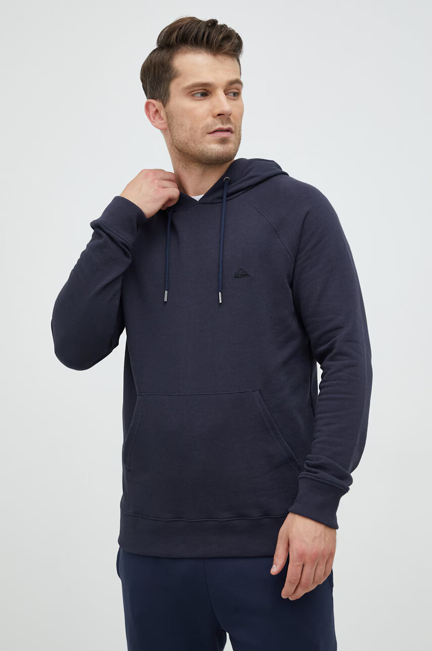 Quiksilver Суичър в тъмносиньо меланж на - Pepit.bg