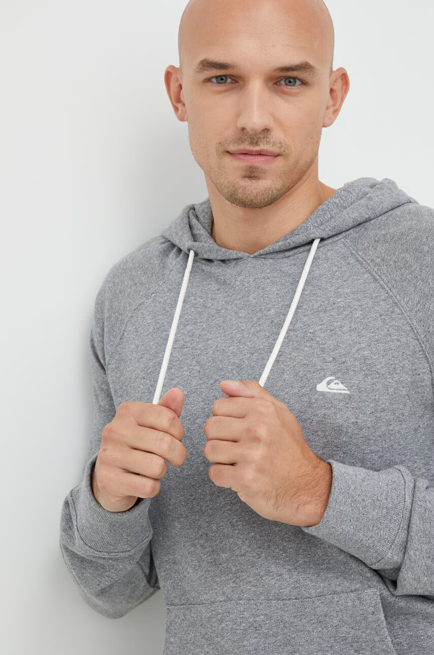 Quiksilver Суичър в сиво меланж на - Pepit.bg