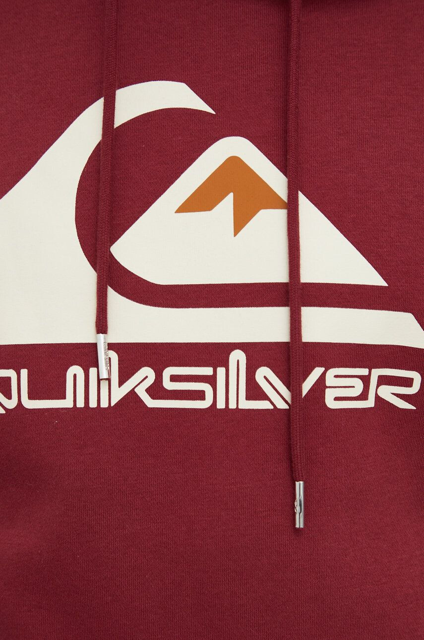 Quiksilver Суичър в червено с принт - Pepit.bg