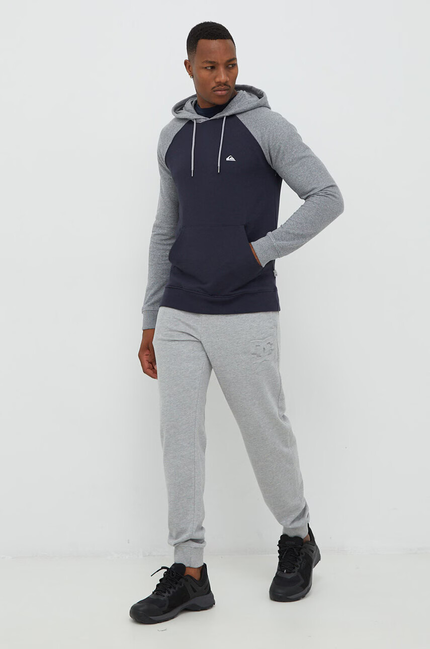 Quiksilver Суичър в тъмносиньо меланж на - Pepit.bg