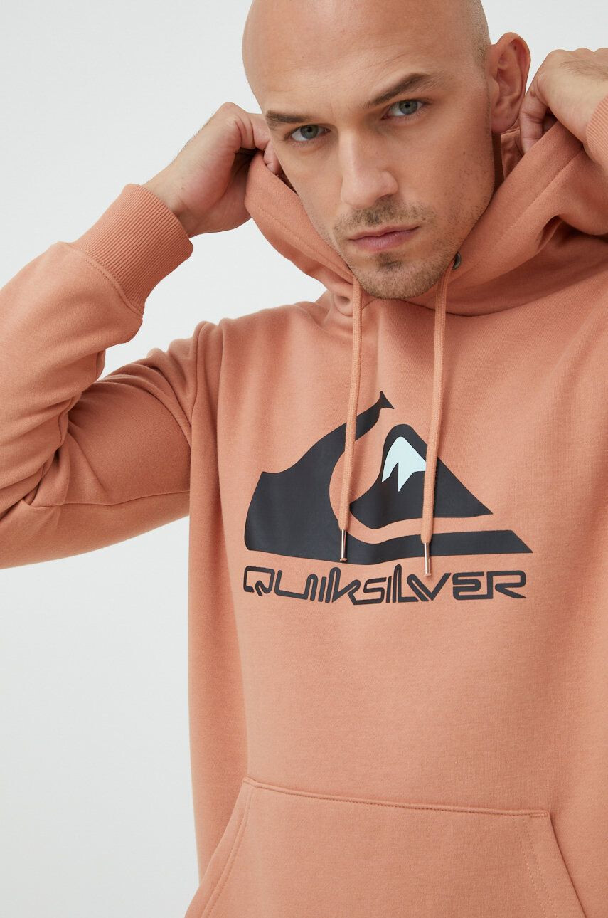 Quiksilver Суичър в розово с принт - Pepit.bg