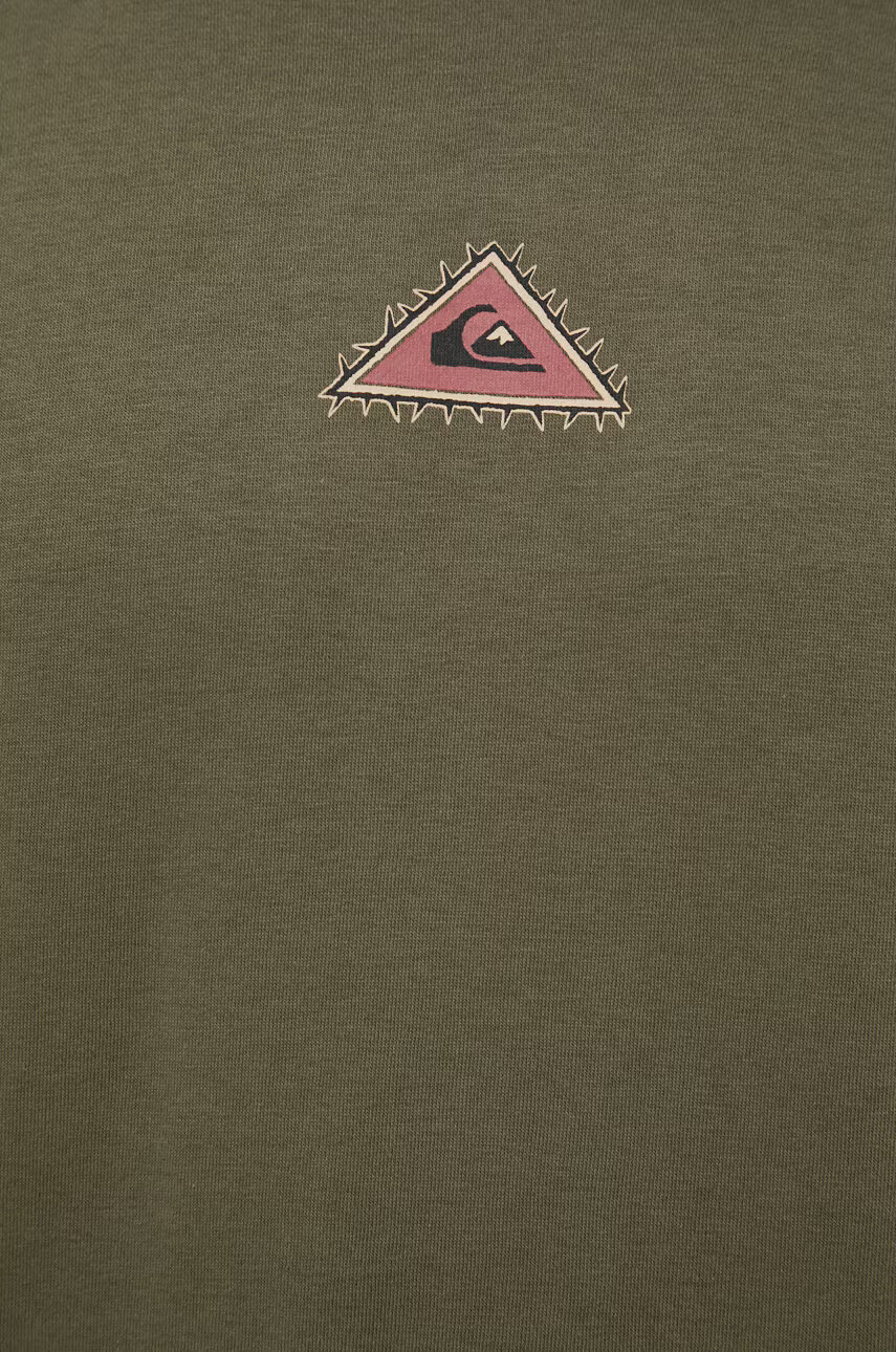 Quiksilver Суичър в зелено с принт - Pepit.bg