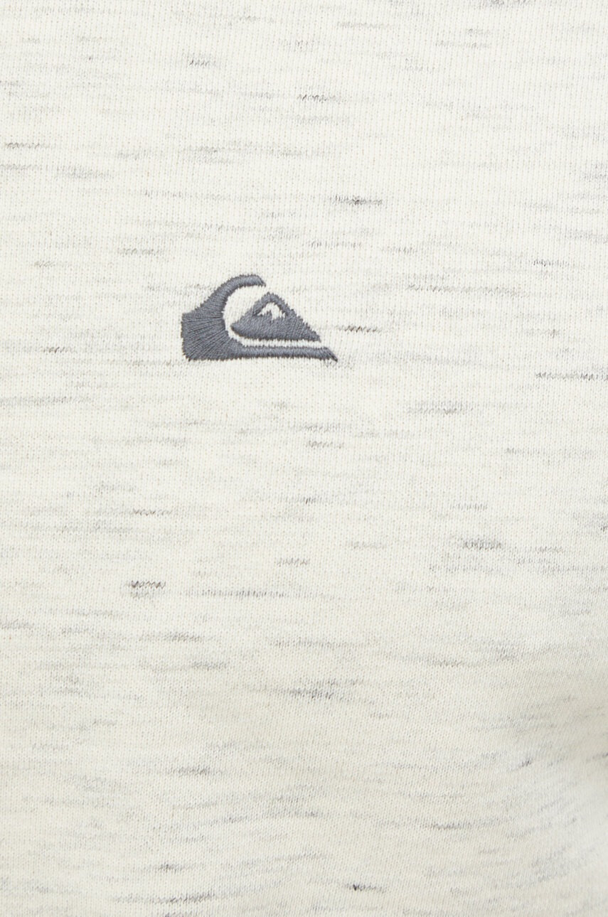 Quiksilver Суичър в бяло меланж на - Pepit.bg