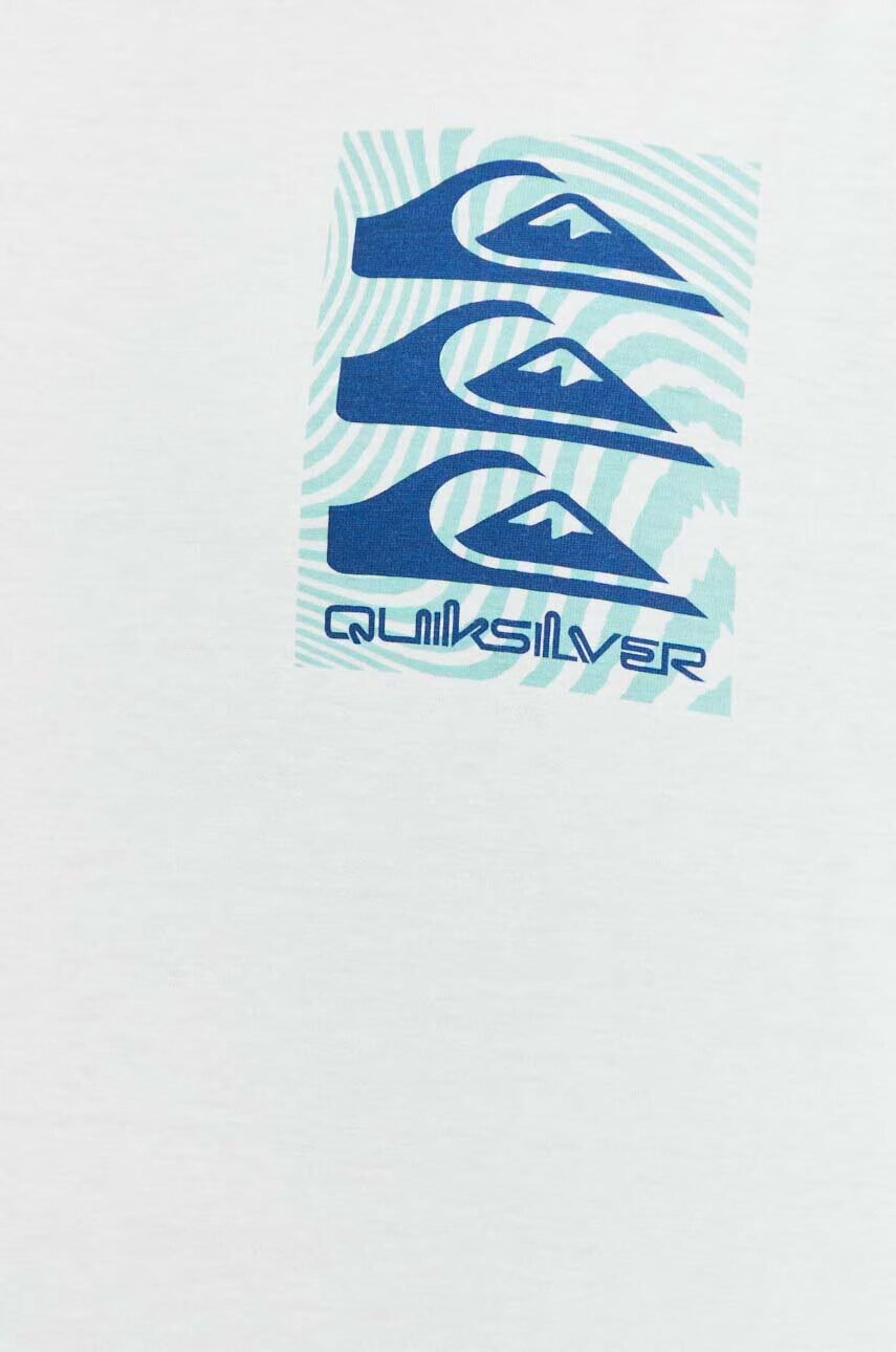 Quiksilver Тениска в синьо с принт - Pepit.bg