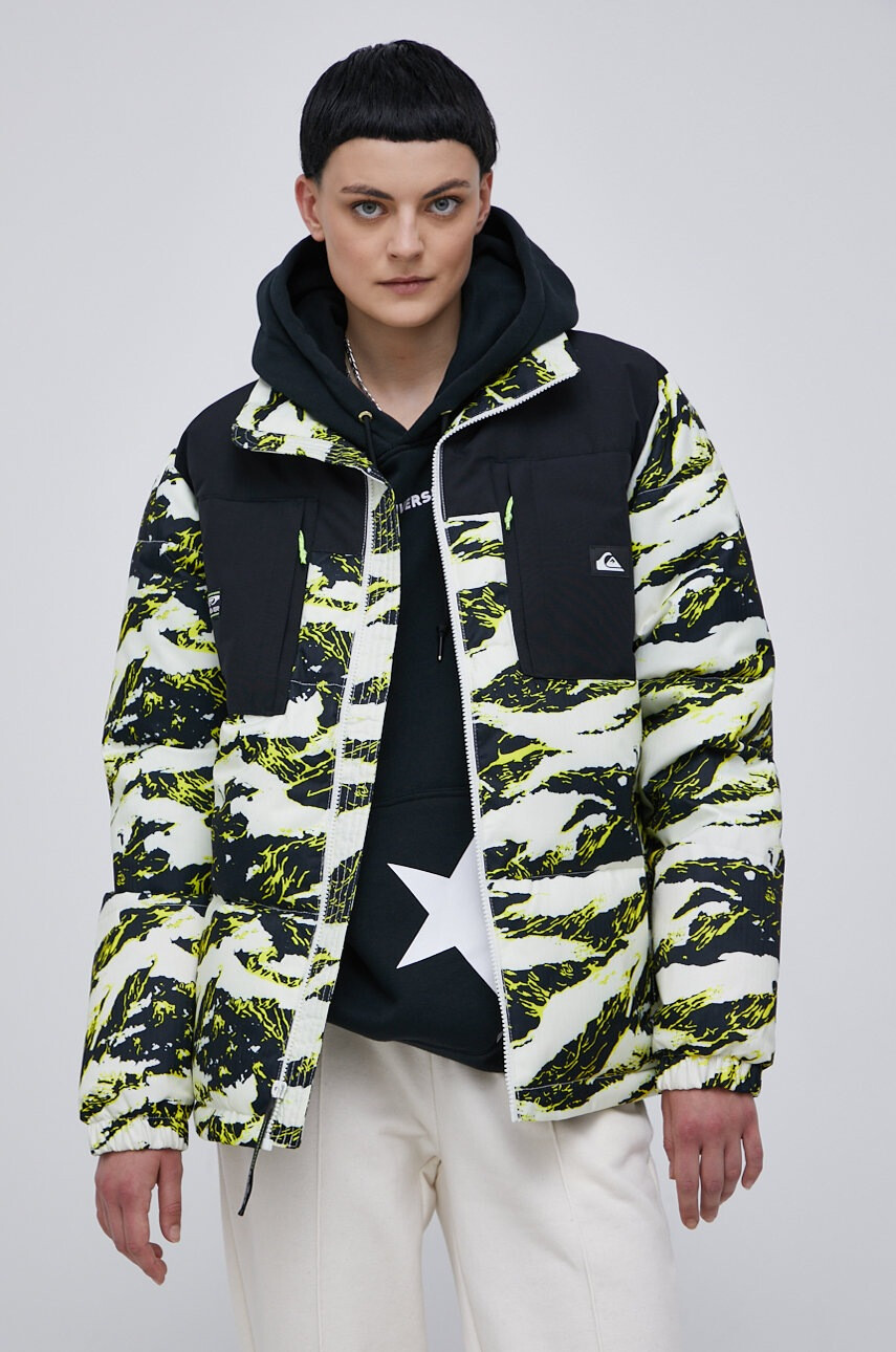 Quiksilver Яке дамско в черно със зимна изолация - Pepit.bg