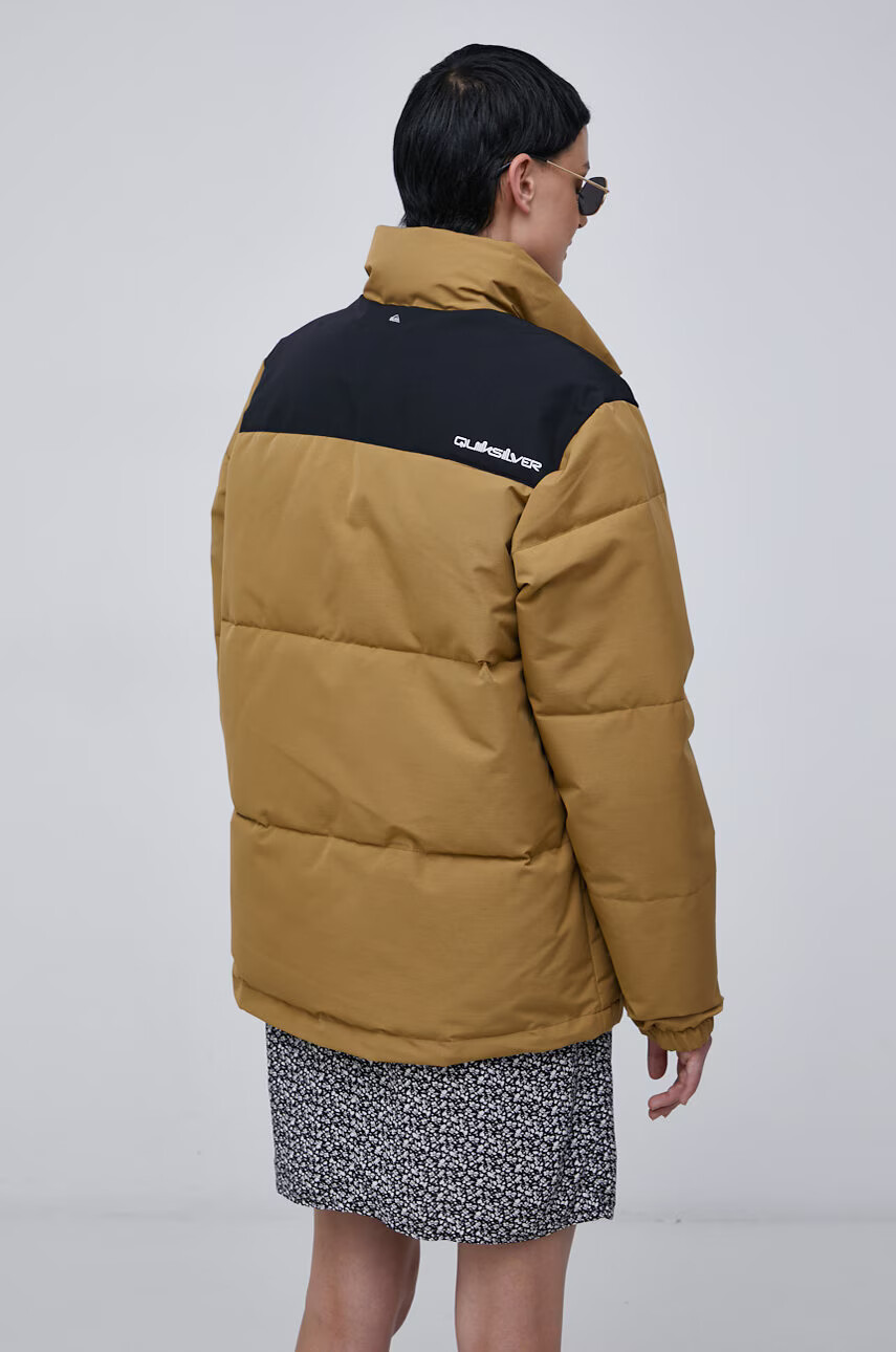 Quiksilver Яке дамско в зелено със зимна изолация - Pepit.bg