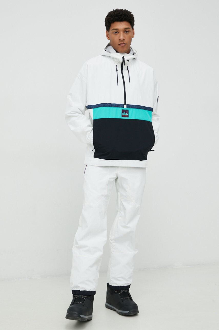 Quiksilver Яке Steeze в бяло - Pepit.bg
