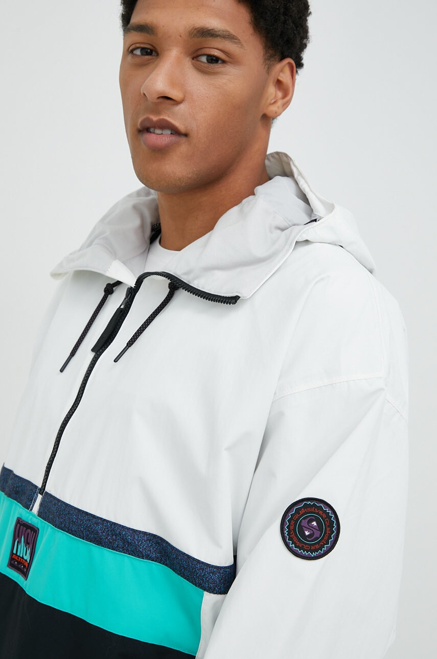 Quiksilver Яке Steeze в бяло - Pepit.bg