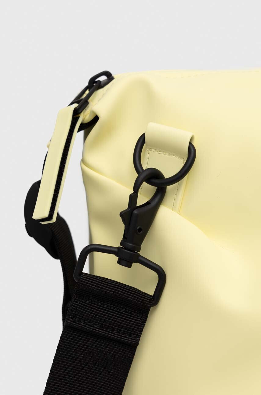 Rains Чанта 13190 Weekend Bag Small в жълто - Pepit.bg
