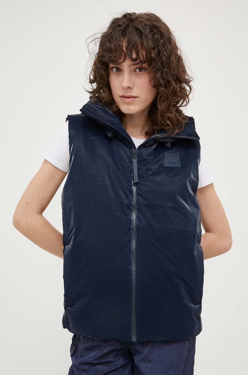 Rains Елек 15710 Loop Vest в тъмносиньо със зимна изолация - Pepit.bg