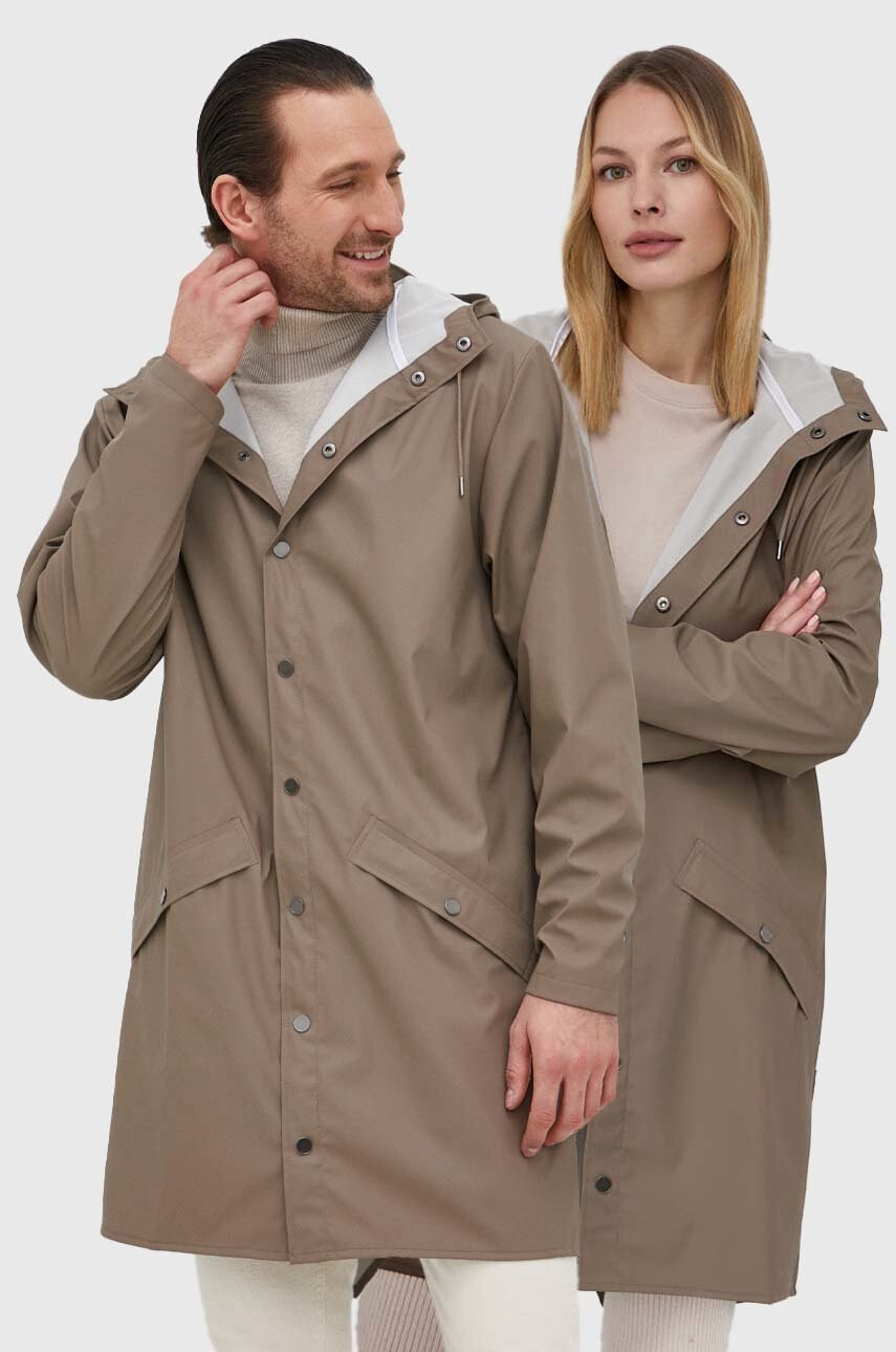 Rains Яке 12020 Long Jacket - Pepit.bg