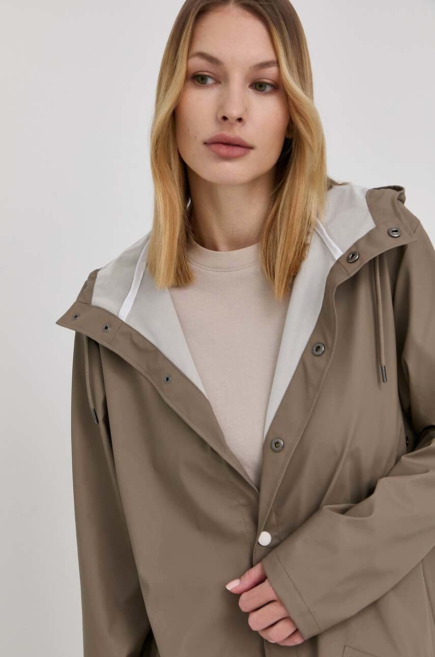 Rains Яке 12020 Long Jacket - Pepit.bg
