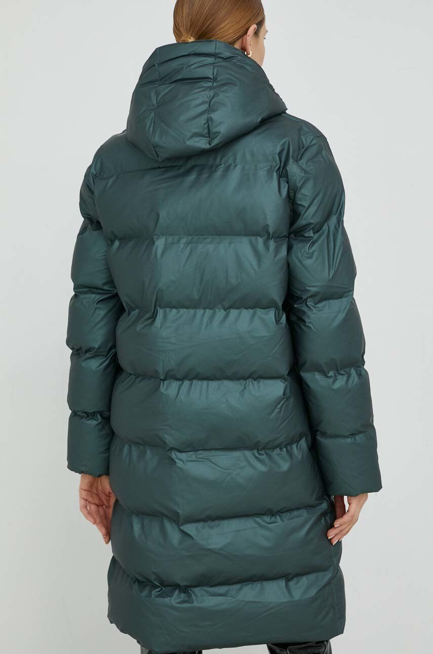 Rains Яке 15070 long puffer jacket - Pepit.bg