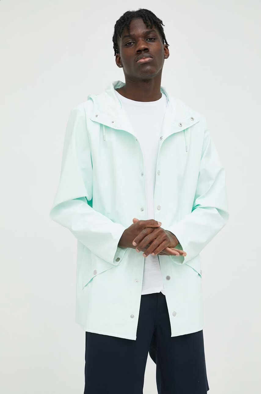 Rains Непромокаемо яке 12010 Jacket в зелено с преходна изолация - Pepit.bg