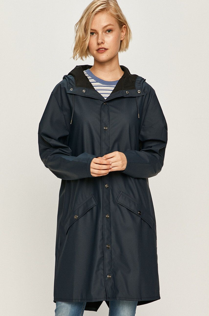 Rains Непромокаемо яке 1202 Long Jacket - Pepit.bg