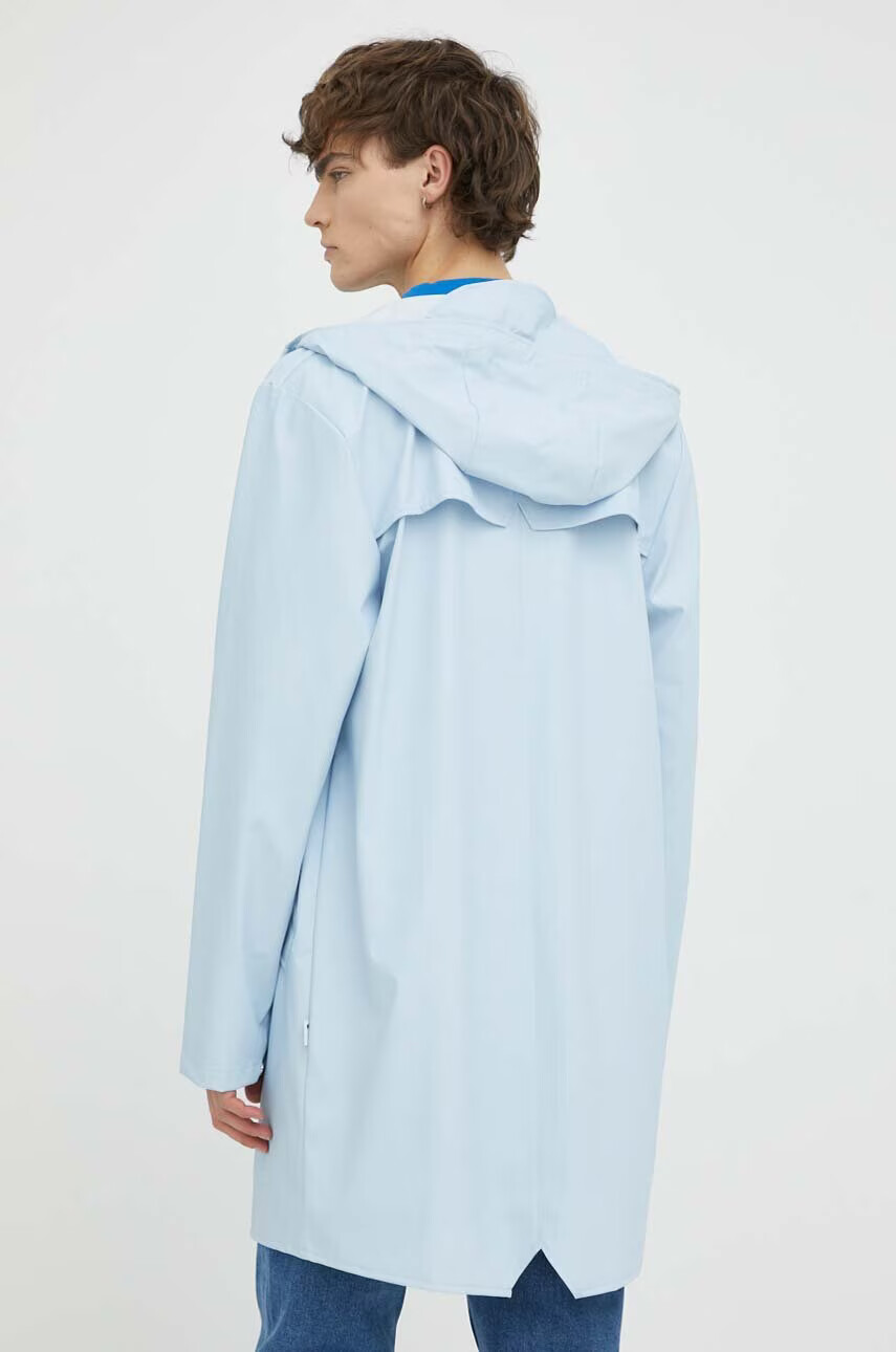 Rains Непромокаемо яке 12020 Long Jacket в синьо с преходна изолация - Pepit.bg
