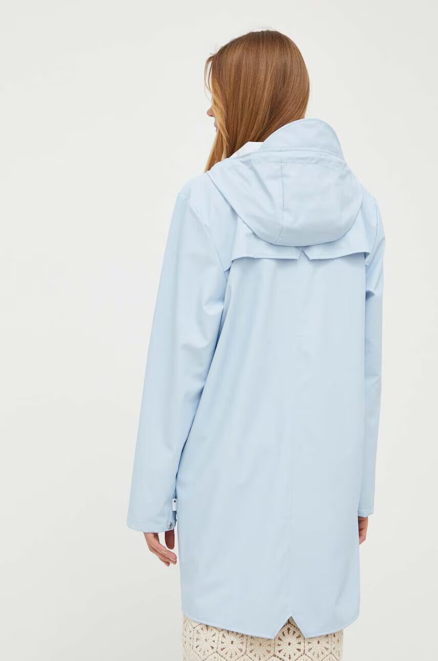 Rains Непромокаемо яке 12020 Long Jacket в синьо с преходна изолация - Pepit.bg