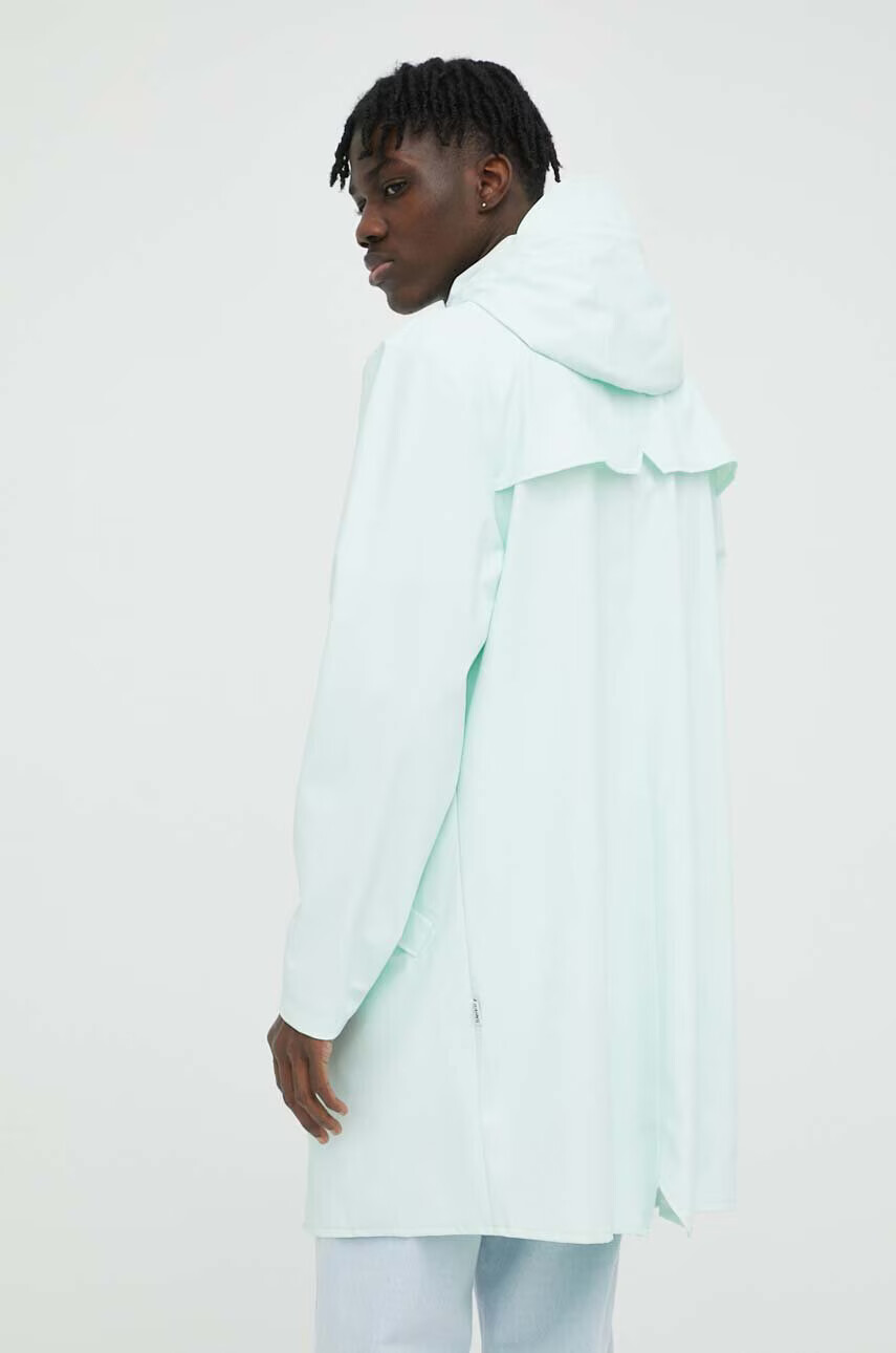 Rains Непромокаемо яке 12020 Long Jacket в зелено с преходна изолация - Pepit.bg