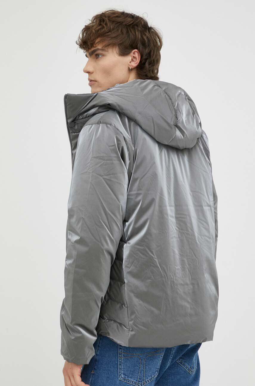 Rains Непромокаемо яке 15700 Loop Jacket в сребристо със зимна изолация - Pepit.bg