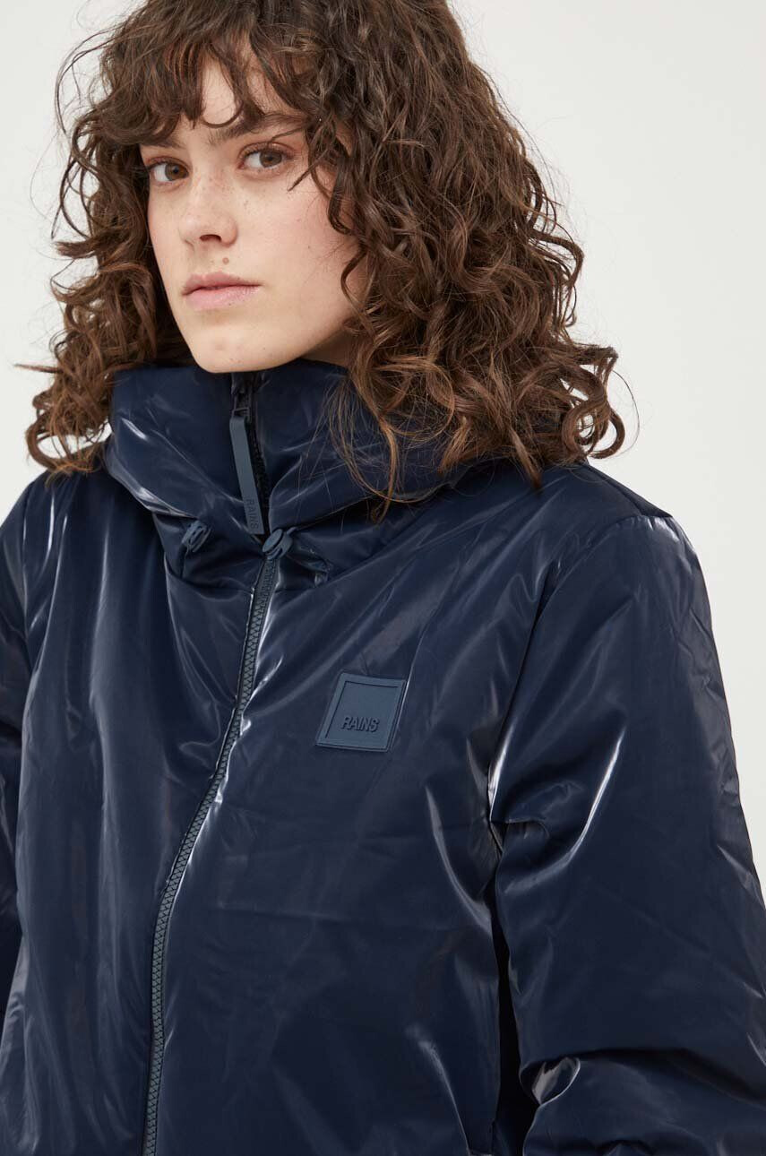 Rains Непромокаемо яке 15700 Loop Jacket в тъмносиньо със зимна изолация - Pepit.bg