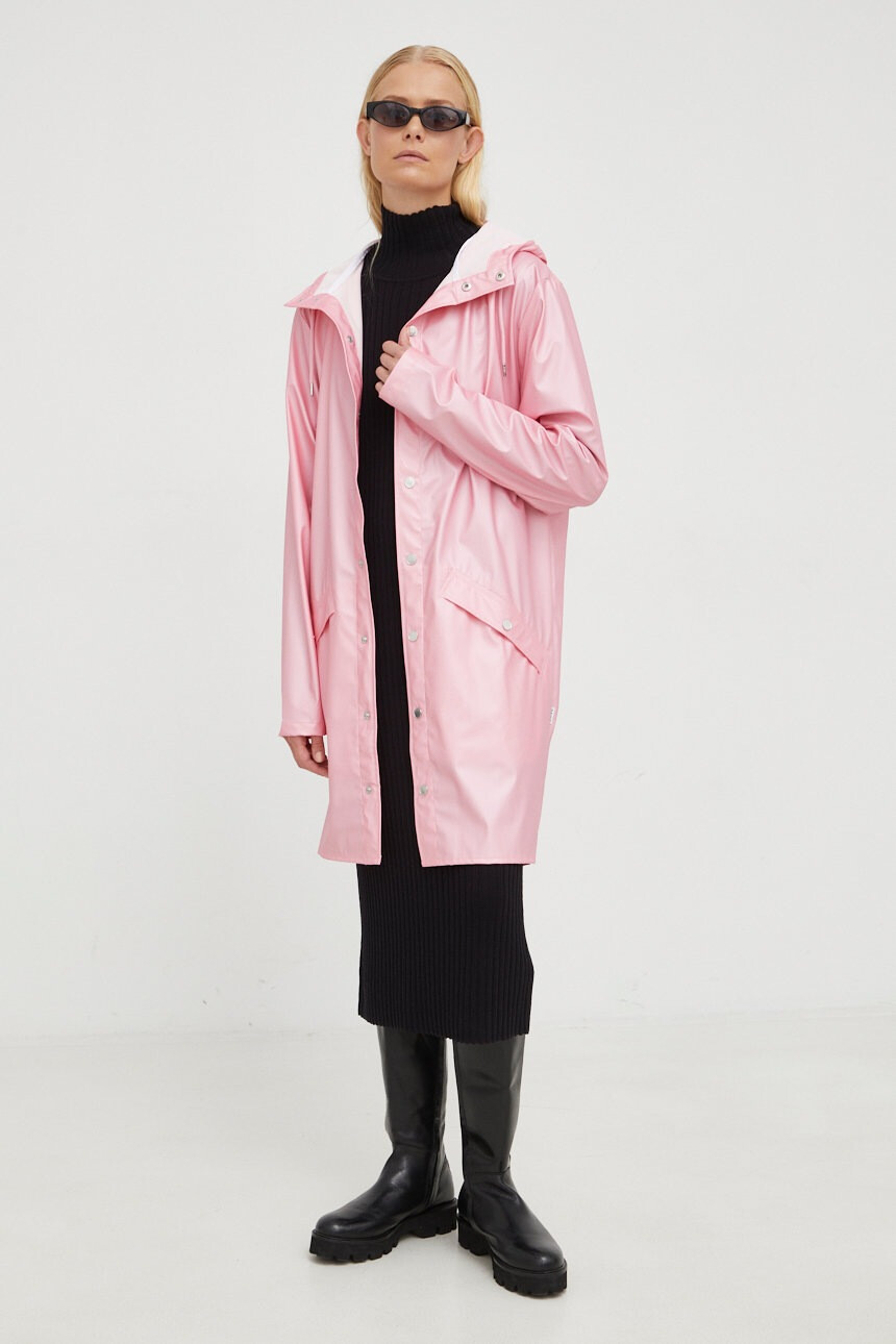 Rains Непромокаемо яке 12020 Long Jacket - Pepit.bg