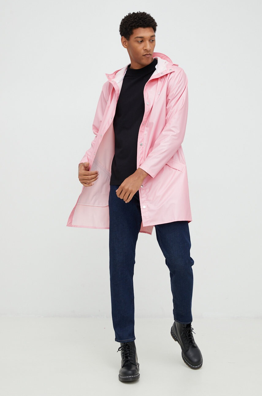 Rains Непромокаемо яке 12020 Long Jacket - Pepit.bg