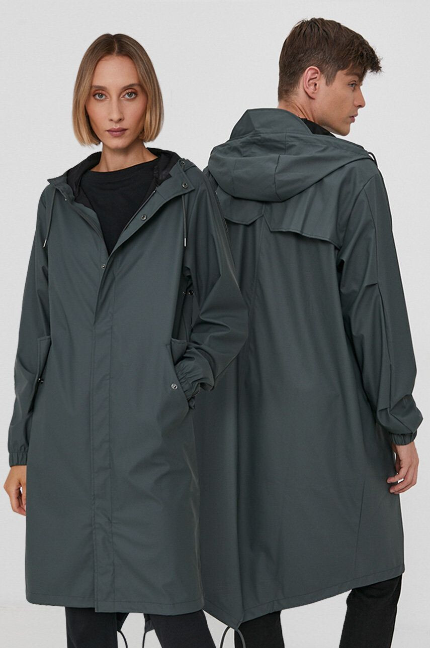 Rains Непромокаемо яке 1814 Fishtail Parka - Pepit.bg